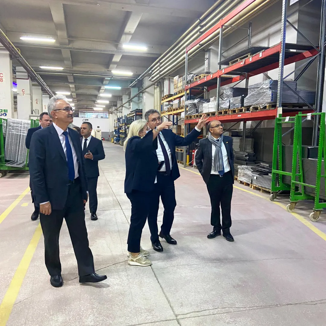 We Hosted the Management of the General Directorate of Mint and Stamp Printing House of the Ministry of Treasury and Finance of the Republic of Turkey